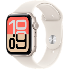 Hvid Smartwatches Apple Watch SE 3 40 mm Aluminium Sportsbånd