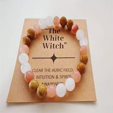 Yellow Bracelets Temu Natural Stone Beaded Bracelet Boho Elegant Style - All