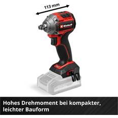 Einhell Mutterdragare Einhell Professional TP-CW 18 260-C Li BL 18v Cordless Brushless Impact Wrench