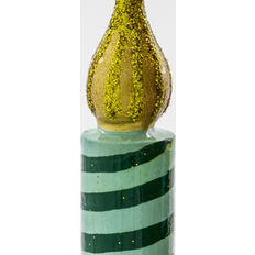 FSC (The Forest Stewardship Council) Juletræspynt House Doctor Candle Julepynt 3 Stk H9 cm Grøn Rosa Blå Juletræspynt 3stk