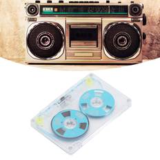 Cassettes Blank Blue Cassette Tape 46min Recording 10x6.5x0.9cm