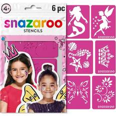 Maskerad Smink på rea Snazaroo Make-up Stencils Fairytale 6-pack