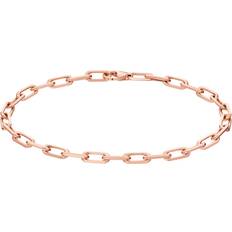 Cartier Bracelets Cartier Santos De Small 18ct Rose-Gold Chain Bracelet