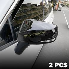 Wing Mirror Covers Glossy Black Exterior Side Rearview Mirror Cap 2021 2022 2025