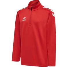 Hummel Rød Sweatshirts Hummel Træningstrøje Core Half Zip Rød Børn