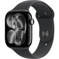 Apple Watch Series 11, Aluminium, 46mm, GPS + Cellular, Sport Band Jet Black