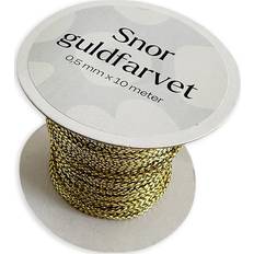 Guld Pomponer 1Conzept Guldfarvet Snor