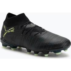 39 - Vuxen Skor Puma Future 8 Pro FG Ag Eclipse Football Boots - Black/Fizzy Light/Green Terrain