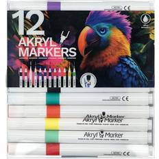 Pensler på tilbud Danpen Akryl Markers 12-pak