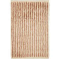 Ferm LIVING Mattor ferm LIVING Kami Knotted Matta 80 x 120 cm Off-White/Rödbrun Beige, Brun, Röd 80x120cm