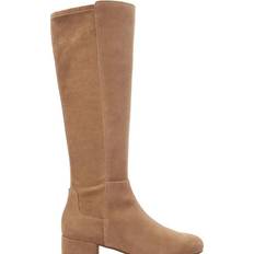 Dune London High Boots Dune London Tayla Suede Knee-High Boots - Brown