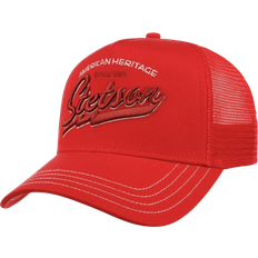 Stetson Rød Tøj Stetson American Heritage Trucker Cap - Red