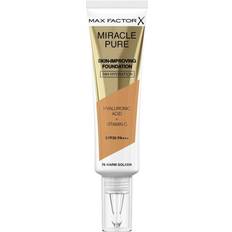 Max Factor Torr hud Foundations Max Factor Miracle Pure Foundation, 76 Warm Golden