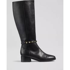 LK Bennett High Boots LK Bennett Stevie Leather Stud Knee High Boots - New