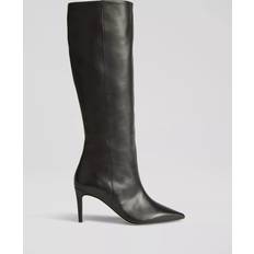 LK Bennett High Boots LK Bennett Astrid Leather Knee High Boots - Black