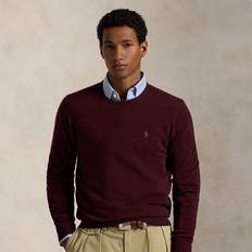 Polo Ralph Lauren Uldtrøje Langærmet Uld - Bordeaux