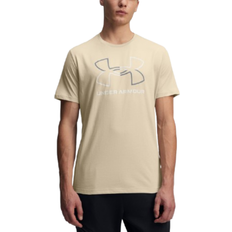 Under Armour Foundation Men's Short Sleeve T-shirt - Khaki Base/Titan Grey