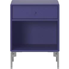 Montana Furniture Dream with Legs Monarch/Chrome Bedside Table 30x35.4cm