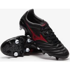 Mizuno Firm Ground (FG) Football Shoes Mizuno Monarcida Neo III Pro Mix SG Lightweight Leather Rugby Boots - Schwarz