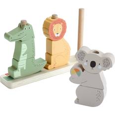 Stacking Toys Fisher-Price Wooden Stack & Sort Animals 10pcs