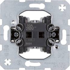 Rocker push button no contact light control