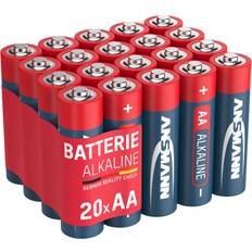 Alkaline Battery AA LR6 20-pack Blue/Red