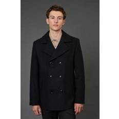 Burton Signature Wool Blend Peacoat - Black