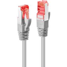 Lindy S/FTP Cat6 PVC RJ45 - RJ45 M-M Grey 10m