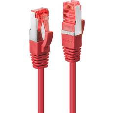 Lindy RJ45 Cat6 10m Netværkskabel Rød S FTP 10m