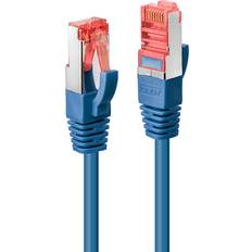 Lindy S/FTP Cat6 PVC RJ45 - RJ45 M-M Blue 10m