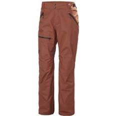 Orange Regnbyxor Helly Hansen Sogn Cargo Pant Skidbyxa Herr Iron Oxide - Röd