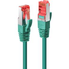 Lindy S/FTP Cat6 PVC RJ45 - RJ45 M-M Green 10m