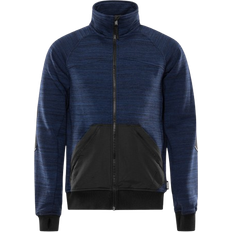Fristads Kansas Sweatshirt Jacka 7052 SMP - Marinblå/Svart