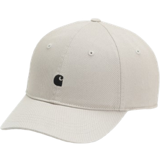 Carhartt WIP Tilbehør Carhartt WIP Madison Råhvid unisex-kasket med logo