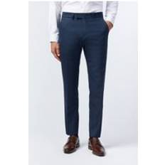 Blake Navy Textured Trousers