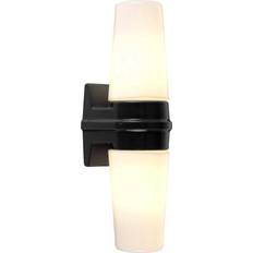 Bernadotte belysning IFÖ ELECTRIC Bernadotte Double IP44 Black Wall light ∅ 7.9cm