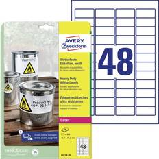 Weatherproof Film Labels 960pcs White