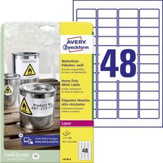 AVERY Zweckform Weatherproof Film Labels 384pcs White 4.6x2.1cm