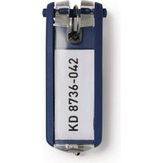 Durable Key Holder Clip 6pcs Dark Blue