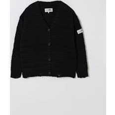 Black Knitted Sweaters MM6 Maison Margiela Sweater Kids - Black