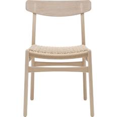 Wegner ch23 Carl Hansen & Søn CH23 Soaped Oak/Natural Kitchen Chair 78.6cm