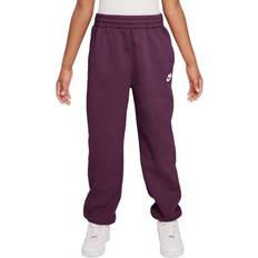 Piger - Træningstøj Fleecebukser Nike Girls Club Fleece Boyfriend Joggers Junior - Red