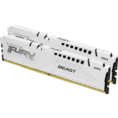 32 GB - 6400 MHz - DDR5 RAM Memory Kingston FURY Beast White DDR5 6400MHz 2 x 16GB (KF564C32BWK2-32)