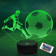 3D Illusion Lamp Football Player