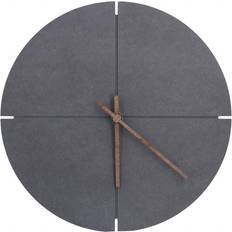 Med lock Klockor Nordic Style Wooden Quartz Wall Clock