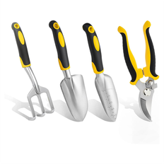 Jehiatek Heavy Duty Aluminum Garden Tool Set 4-Piece