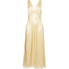 Reformation Stasia V-Neck Silk Midi Dress