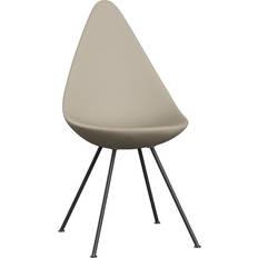 Fritz Hansen Dråben Pulverlakeret Stel Light Beige Warm Graphite Køkkenstol 88.5cm