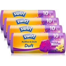 Scented Bin Liners Vanilla Lavender Pack 4 4 x 14 10 Litres