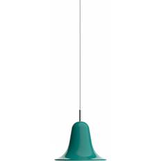 Verpan Pantop Pendel Hängande Lampa Dark Teal Ø23 cm H22 cm Pendellampa ∅ 58.4cm